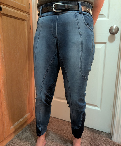 Lemieux denim breeches - denim, size